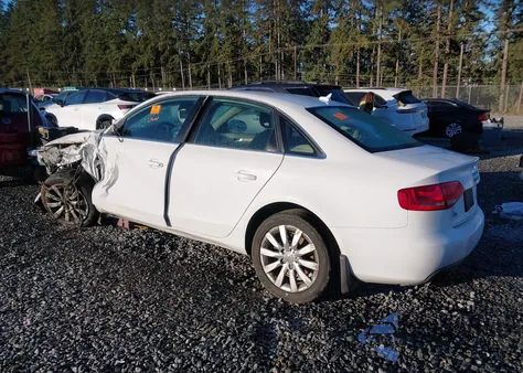 2009 Audi A4 2.0T Premium z USA, uszkodzony, nr VIN WAUSF78K99N037566